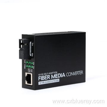 Single Fiber 1310/1550nm 80km PoE Media Converter 60km 10 /100/ 1000M fiber optic to rj45 Single Fiber media converter price